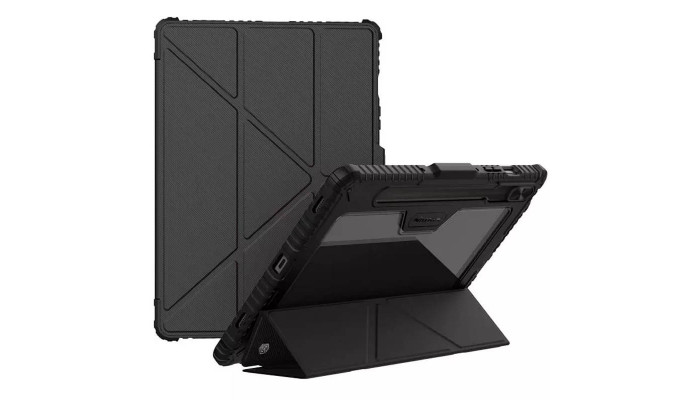 Чехол-книжка Nillkin Bumper Pro Multi-angle для Samsung Galaxy Tab S9 11'' Black - фото