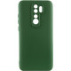 Чохол Silicone Cover Lakshmi Full Camera (AA) для Xiaomi Redmi Note 8 Pro Зелений / Dark green - фото