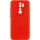 Чохол Silicone Cover Lakshmi Full Camera (AA) для Xiaomi Redmi Note 8 Pro Червоний / Red - фото