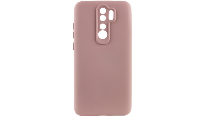 Чохол Silicone Cover Lakshmi Full Camera (AA) для Xiaomi Redmi Note 8 Pro Рожевий / Pink Sand - фото