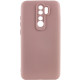 Чохол Silicone Cover Lakshmi Full Camera (AA) для Xiaomi Redmi Note 8 Pro Рожевий / Pink Sand - фото