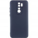 Чехол Silicone Cover Lakshmi Full Camera (AA) для Xiaomi Redmi Note 8 Pro Синий / Midnight Blue