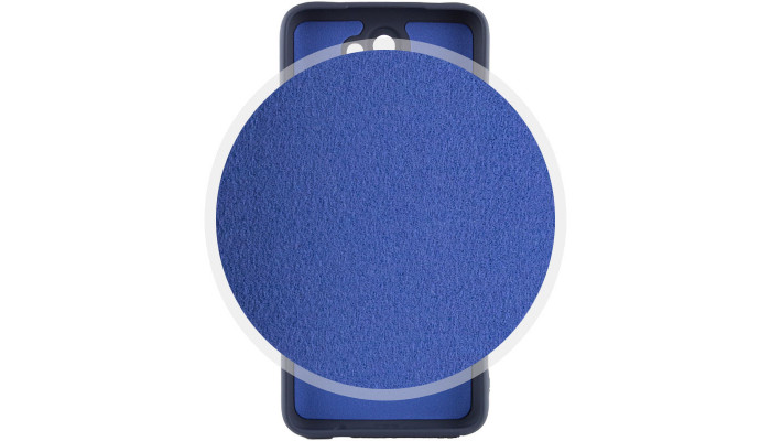 Чохол Silicone Cover Lakshmi Full Camera (AA) для Xiaomi Redmi Note 8 Pro Синій / Midnight Blue - фото