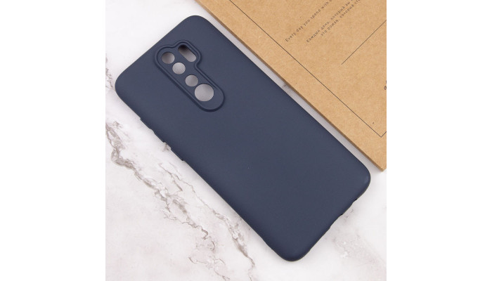 Чохол Silicone Cover Lakshmi Full Camera (AA) для Xiaomi Redmi Note 8 Pro Синій / Midnight Blue - фото