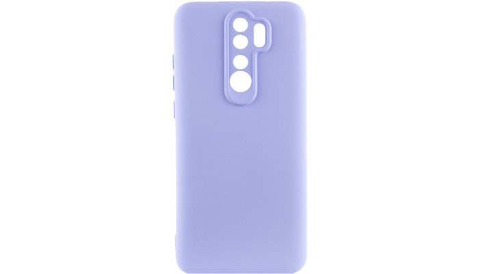 Чохол Silicone Cover Lakshmi Full Camera (AA) для Xiaomi Redmi Note 8 Pro Бузковий / Dasheen - фото