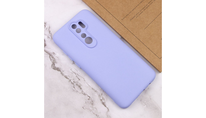 Чохол Silicone Cover Lakshmi Full Camera (AA) для Xiaomi Redmi Note 8 Pro Бузковий / Dasheen - фото