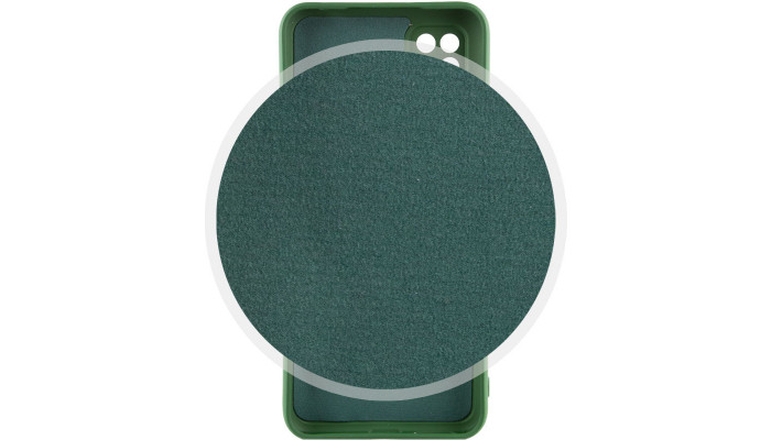 Чехол Silicone Cover Lakshmi Full Camera (AA) для Xiaomi Redmi 9C Зеленый / Dark green - фото