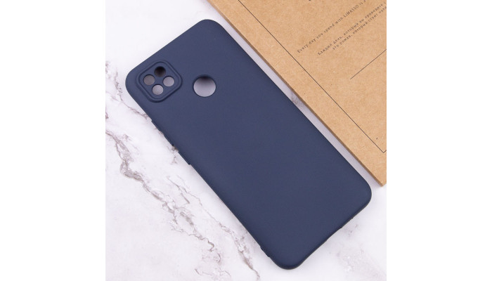 Чохол Silicone Cover Lakshmi Full Camera (AA) для Xiaomi Redmi 9C Синій / Midnight Blue - фото