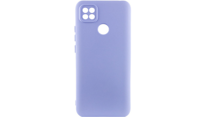 Чехол Silicone Cover Lakshmi Full Camera (AA) для Xiaomi Redmi 9C Сиреневый / Dasheen - фото