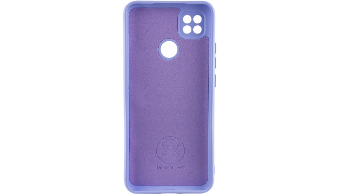 Чехол Silicone Cover Lakshmi Full Camera (AA) для Xiaomi Redmi 9C Сиреневый / Dasheen - фото