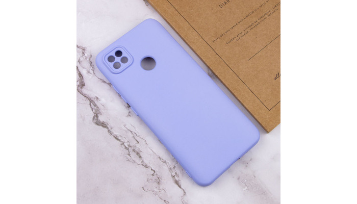 Чехол Silicone Cover Lakshmi Full Camera (AA) для Xiaomi Redmi 9C Сиреневый / Dasheen - фото