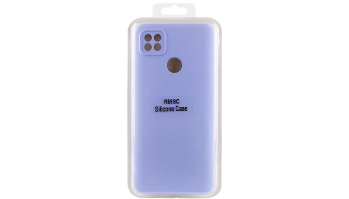 Чехол Silicone Cover Lakshmi Full Camera (AA) для Xiaomi Redmi 9C Сиреневый / Dasheen - фото