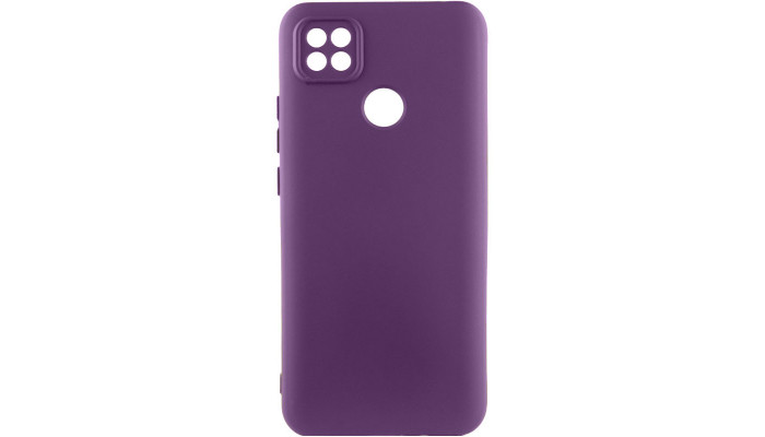 Чехол Silicone Cover Lakshmi Full Camera (AA) для Xiaomi Redmi 9C Фиолетовый / Purple - фото