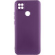 Чехол Silicone Cover Lakshmi Full Camera (AA) для Xiaomi Redmi 9C Фиолетовый / Purple - фото