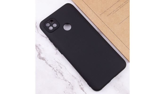 Чехол Silicone Cover Lakshmi Full Camera (AA) для Xiaomi Redmi 9C Черный / Black - фото