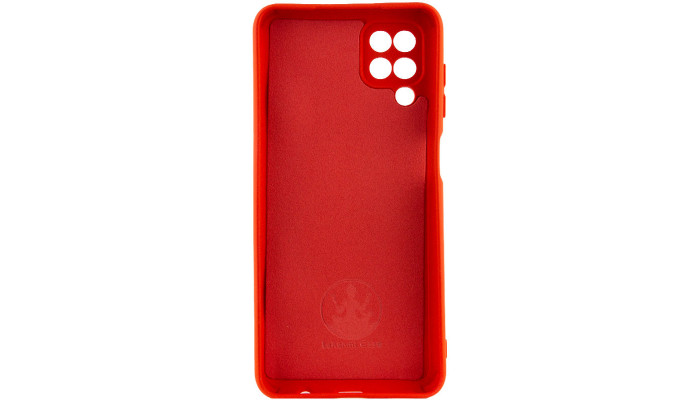 Чехол Silicone Cover Lakshmi Full Camera (AA) для Samsung Galaxy A12 Красный / Red - фото