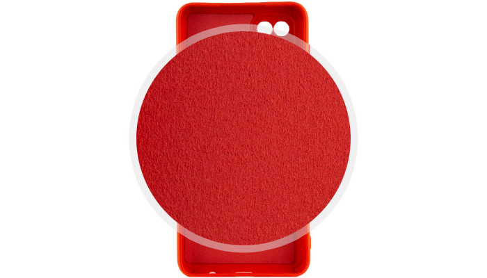 Чехол Silicone Cover Lakshmi Full Camera (AA) для Samsung Galaxy A12 Красный / Red - фото