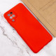 Чехол Silicone Cover Lakshmi Full Camera (AA) для Samsung Galaxy A12 Красный / Red - фото