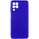 Чехол Silicone Cover Lakshmi Full Camera (AA) для Samsung Galaxy A12 Синий / Iris - фото