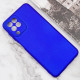 Чехол Silicone Cover Lakshmi Full Camera (AA) для Samsung Galaxy A12 Синий / Iris - фото