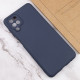 Чехол Silicone Cover Lakshmi Full Camera (AA) для Samsung Galaxy A12 Синий / Midnight Blue - фото