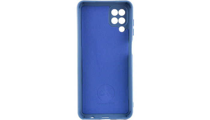 Чехол Silicone Cover Lakshmi Full Camera (AA) для Samsung Galaxy A12 Синий / Navy Blue - фото