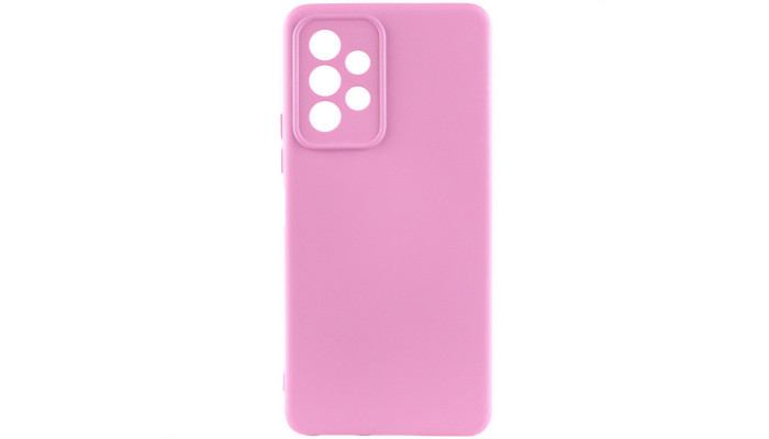 Чехол Silicone Cover Lakshmi Full Camera (AA) для Samsung Galaxy A32 5G / M32 5G Розовый / Pink - фото