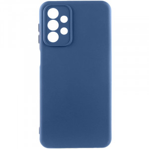 Чохол Silicone Cover Lakshmi Full Camera (AA) для Samsung Galaxy A32 5G / M32 5G Синій / Navy Blue