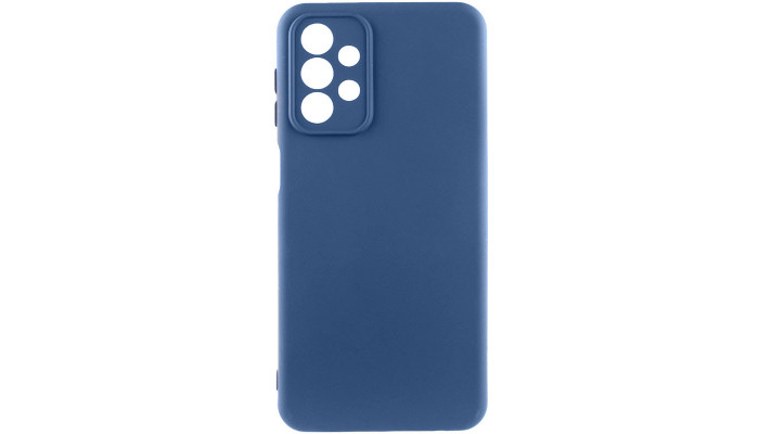 Чохол Silicone Cover Lakshmi Full Camera (AA) для Samsung Galaxy A32 5G / M32 5G Синій / Navy Blue - фото