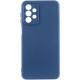 Чохол Silicone Cover Lakshmi Full Camera (AA) для Samsung Galaxy A32 5G / M32 5G Синій / Navy Blue - фото