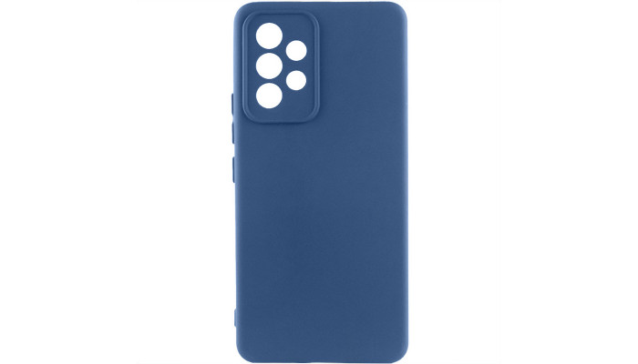 Чохол Silicone Cover Lakshmi Full Camera (AA) для Samsung Galaxy A32 4G Синій / Navy Blue - фото