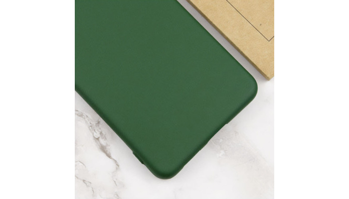 Чохол Silicone Cover Lakshmi Full Camera (AA) для Xiaomi Poco X3 NFC / Poco X3 Pro Зелений / Dark green - фото