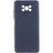 Чехол Silicone Cover Lakshmi Full Camera (AA) для Xiaomi Poco X3 NFC / Poco X3 Pro Синий / Midnight Blue