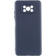 Чохол Silicone Cover Lakshmi Full Camera (AA) для Xiaomi Poco X3 NFC / Poco X3 Pro Синій / Midnight Blue - фото