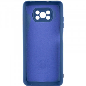 Чохол Silicone Cover Lakshmi Full Camera (AA) для Xiaomi Poco X3 NFC / Poco X3 Pro Синій / Navy Blue