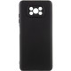 Чехол Silicone Cover Lakshmi Full Camera (AA) для Xiaomi Poco X3 NFC / Poco X3 Pro Черный / Black - фото