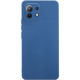 Чохол Silicone Cover Lakshmi Full Camera (AA) для Xiaomi Mi 11 Lite Синій / Navy Blue - фото