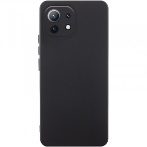 Чохол Silicone Cover Lakshmi Full Camera (AA) для Xiaomi Mi 11 Lite Чорний / Black