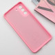 Чехол Silicone Cover Lakshmi Full Camera (AA) для Samsung Galaxy S21 FE Розовый / Pink - фото