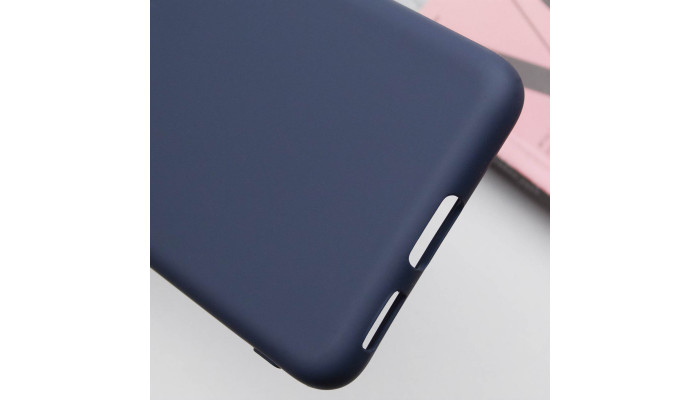 Чехол Silicone Cover Lakshmi Full Camera (AA) для Samsung Galaxy S21 FE Синий / Midnight Blue - фото