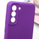 Чехол Silicone Cover Lakshmi Full Camera (AA) для Samsung Galaxy S21 FE Фиолетовый / Purple - фото