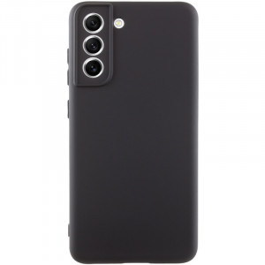 Чехол Silicone Cover Lakshmi Full Camera (AA) для Samsung Galaxy S21 FE Черный / Black