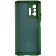 Чехол Silicone Cover Lakshmi Full Camera (AA) для Xiaomi 11T / 11T Pro Зеленый / Dark green - фото