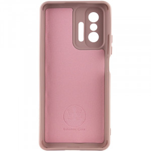 Чехол Silicone Cover Lakshmi Full Camera (AA) для Xiaomi 11T / 11T Pro Розовый / Pink Sand