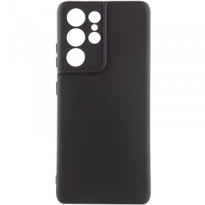 Чехол Silicone Cover Lakshmi Full Camera (AA) для Samsung Galaxy S22 Ultra Черный / Black