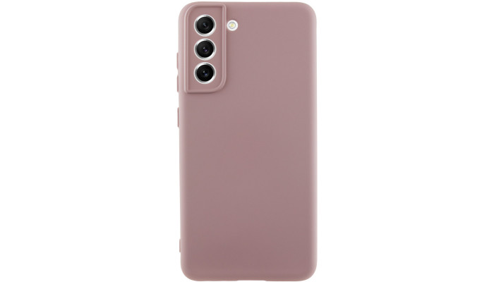 Чохол Silicone Cover Lakshmi Full Camera (AA) для Samsung Galaxy S22 Рожевий / Pink Sand - фото