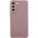 Чохол Silicone Cover Lakshmi Full Camera (AA) для Samsung Galaxy S22 Рожевий / Pink Sand