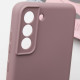 Чохол Silicone Cover Lakshmi Full Camera (AA) для Samsung Galaxy S22 Рожевий / Pink Sand - фото