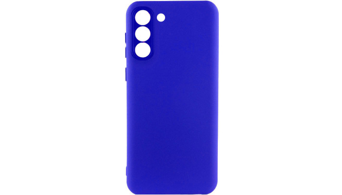 Чехол Silicone Cover Lakshmi Full Camera (AA) для Samsung Galaxy S22 Синий / Iris - фото