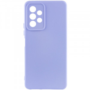 Чохол Silicone Cover Lakshmi Full Camera (AA) для Samsung Galaxy A13 4G Бузковий / Dasheen